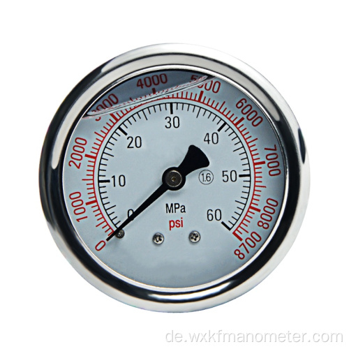 580 psi Öldruckmesser Manometer